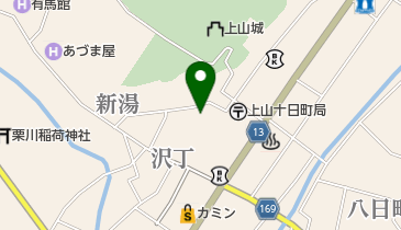 上山建設クラブの地図画像