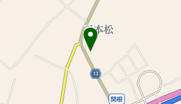 有限会社井上自動車の地図画像