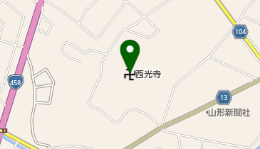 西光寺の地図画像
