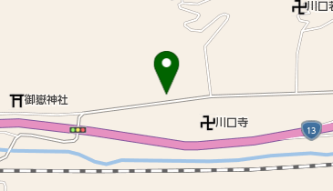 川口寺の地図画像