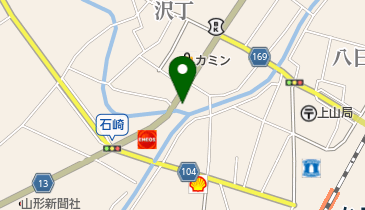 石山美容室の地図画像