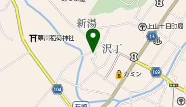 井上理美容室の地図画像