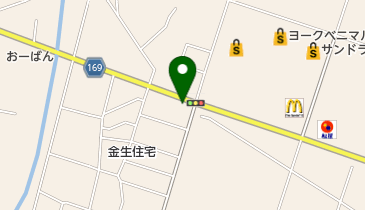 くら美容室の地図画像