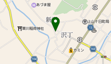 サワ美容室の地図画像