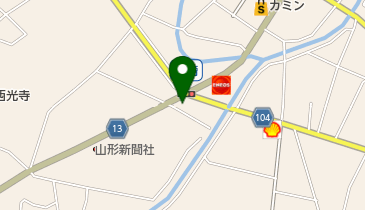 テレ美ジョンの地図画像