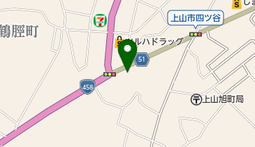 オーキ理容の地図画像