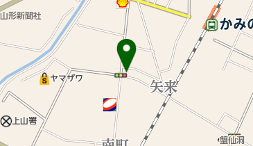 理容ふじの地図画像