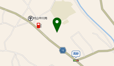 上山市役所 中川地区公民館・中川出張所の地図画像