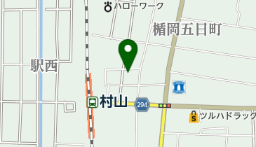 バラ亭の地図画像