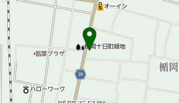 下山輪店の地図画像