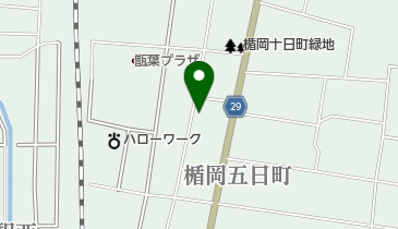 五十嵐和之文具店の地図画像