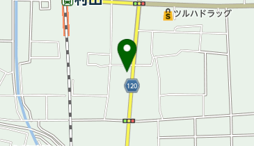 竹川酒店の地図画像