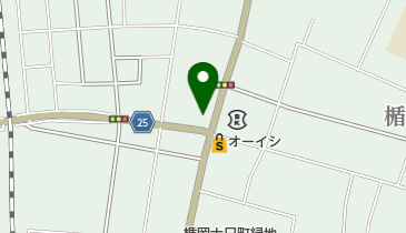 中田時計店の地図画像