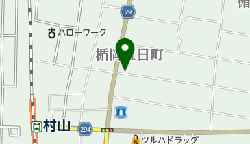 たちばな美容室の地図画像