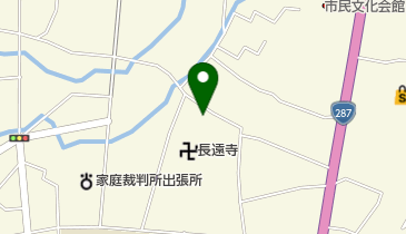 寝具店オクデの地図画像