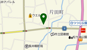 山形県教職員組合置賜地区支部の地図画像