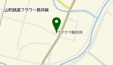ワタナベ製材所の地図画像