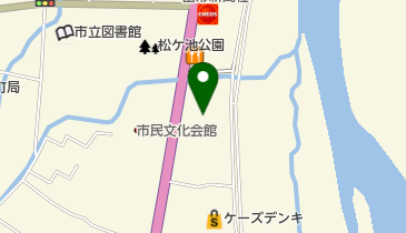 財団法人置賜地域地場産業振興センターふるさとショッピング事業部の地図画像