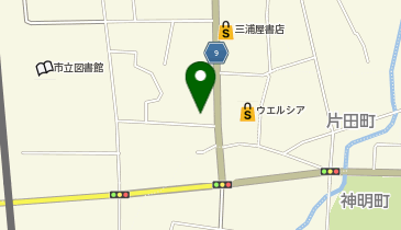 ベルティーサイトウ長井本店の地図画像