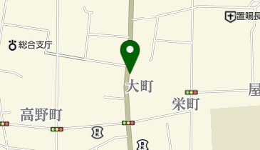 大町調剤薬局の地図画像