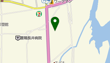 コマツ理容室の地図画像