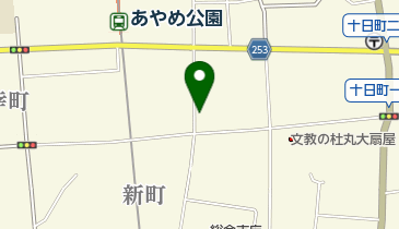 平田理容店の地図画像