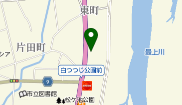 サンホーム下宿の地図画像