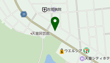 山形園芸天童店の地図画像