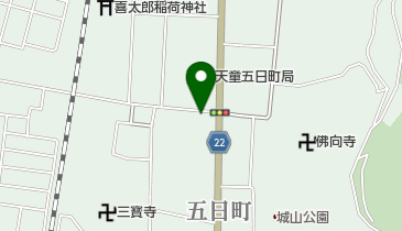 八百忠商店の地図画像