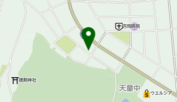 ギャラリー天童の地図画像