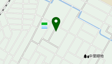 中里公民館の地図画像