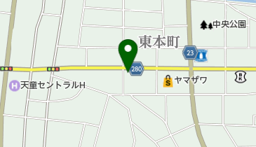 天童たばこセンター野口の地図画像