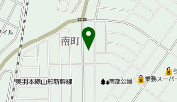 有限会社伊藤ランドリー クリーニング屋さん 天童南店の地図画像