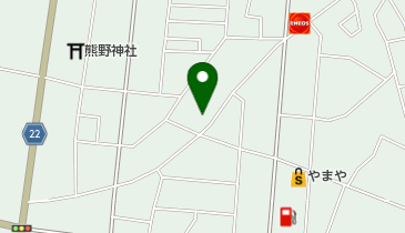 神尾木地屋の地図画像