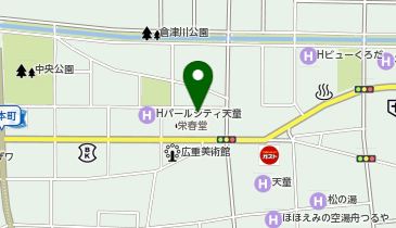 京呉服の荒木の地図画像