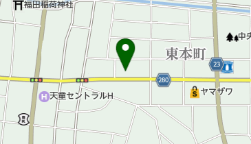 ヤマキ呉服店の地図画像