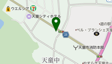 天童ホンダ株式会社の地図画像