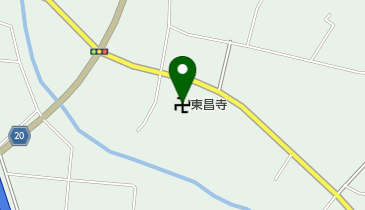 東昌寺の地図画像