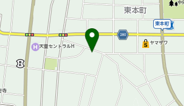 いづるくだもの店の地図画像