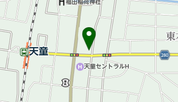 荒井時計店の地図画像