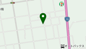 アスナロ美容室の地図画像