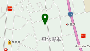 エヨ美容室の地図画像