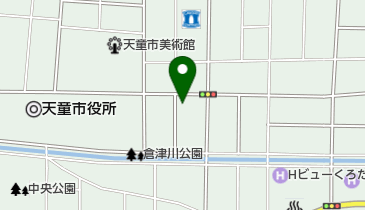 美容室のんのん天童店の地図画像
