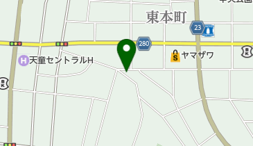 ヘアーサロン・クレールの地図画像