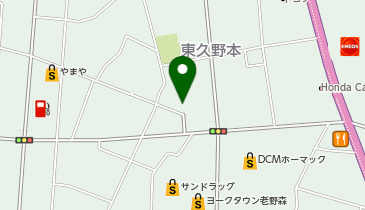 みみちゃんベビールームの地図画像