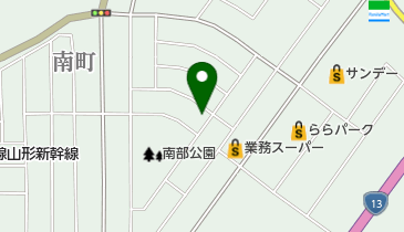 髪工房MORITAの地図画像