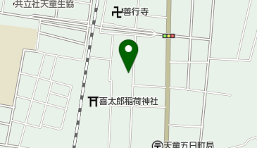 東京理容の地図画像