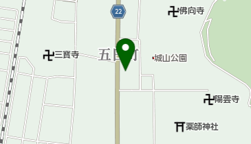 とら床の地図画像