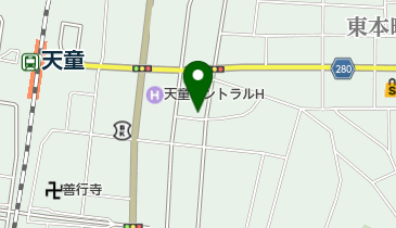 フジ理容所の地図画像