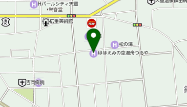 檜風呂の宿つるやの地図画像